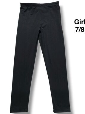 NWOT Black Girls' Everyday Leggings - Classic Fit size 7-8